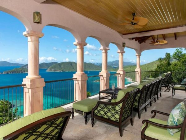 St. John Luxury Vacation Home Ocean Views And Infinity Pool