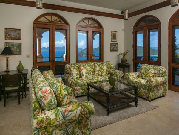 St. John Luxury Vacation Home Ocean Views And Infinity Pool