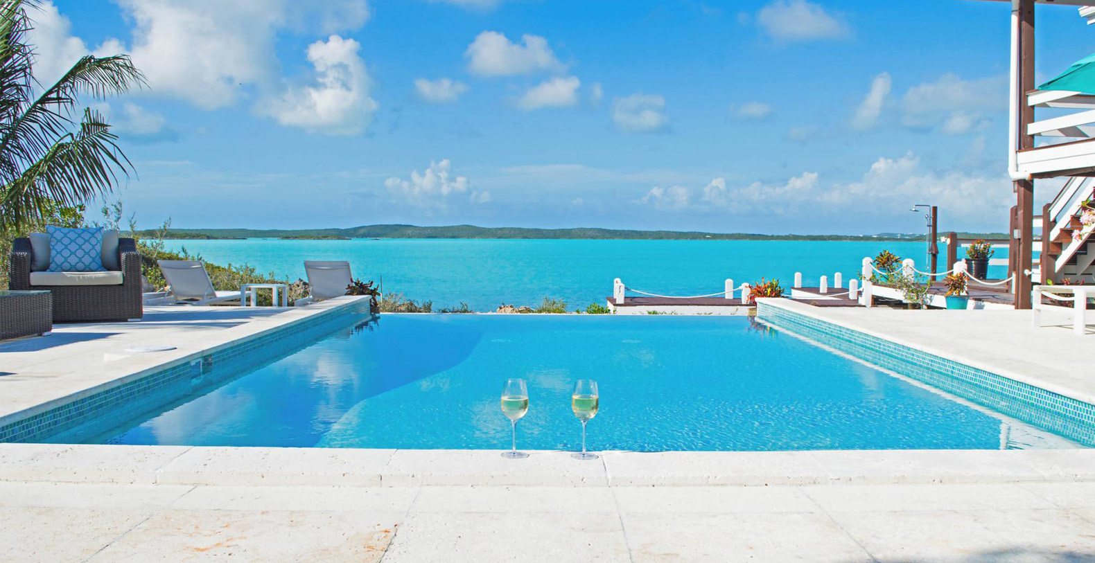 3 Bedroom Full Ocean View in Chalk Sound