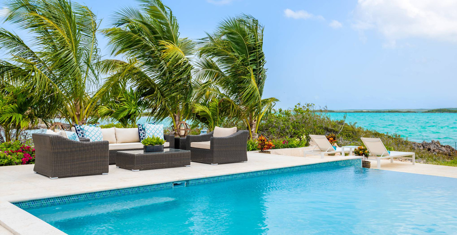 3 Bedroom Full Ocean View in Chalk Sound
