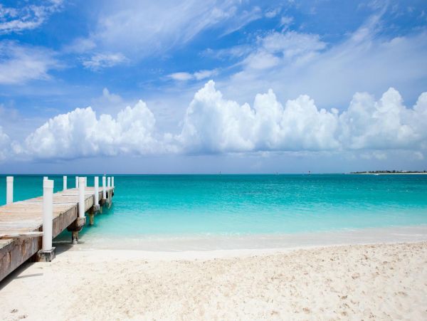 Oceanfront Turks and Caicos Vacation Home Five Bedroom