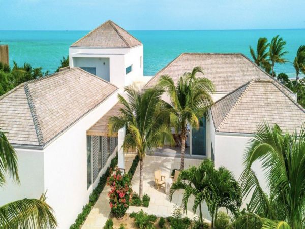 Oceanfront Turks and Caicos Vacation Home Five Bedroom