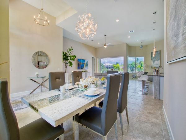 Great Canalfront Home on Cape Coral with Caged Pool & Dock