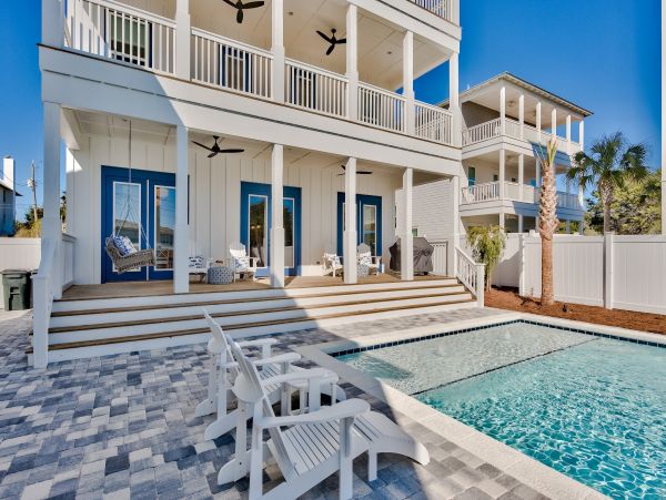 Inlet Beach Luxury 10 Bedroom Vacation Home Sleeps 28 Guests
