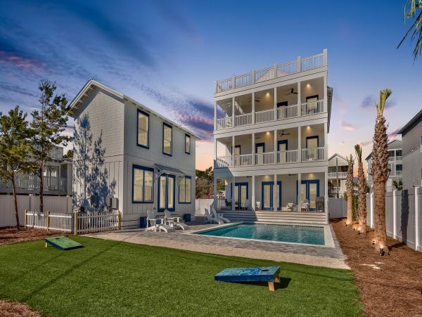 Inlet Beach Luxury 10 Bedroom Vacation Home Sleeps 28 Guests