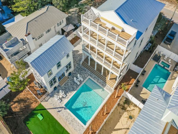 Inlet Beach Luxury 10 Bedroom Vacation Home Sleeps 28 Guests