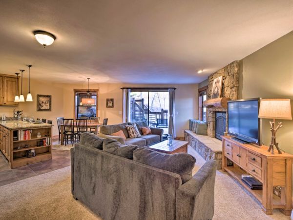 Two Bedroom Ski in Ski Out Vacation Condo in Breckenridge