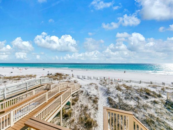 Destin Beachfront Vacation Rental Luxury Gulf-Front Condo with Panoramic Views