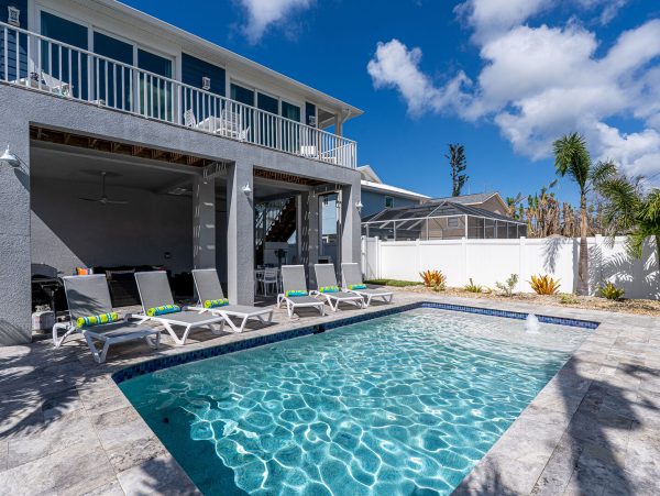 Fort Myers Beach Home With Private Pool and Balconies