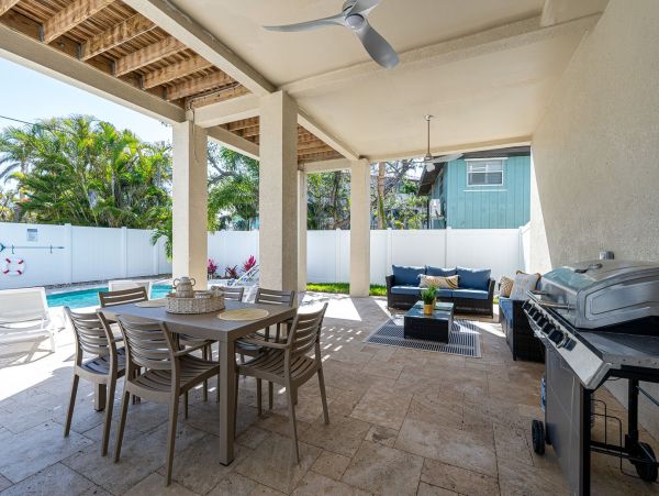 Fort Myers Beach Vacation Rental - 4-Bedroom Pool Home with Balconies
