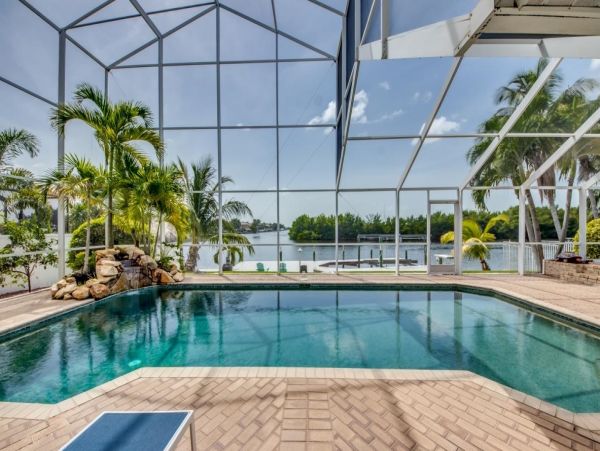 Canalfront Vacation Home in Cape Coral with Pool & Boat Dock