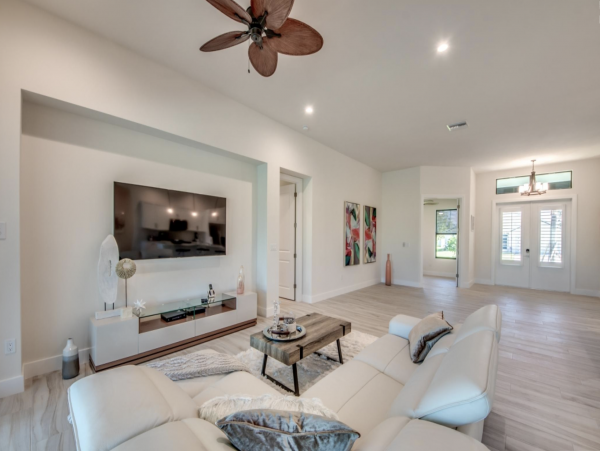 Luxury Cape Coral Vacation Villa with Boat Dock