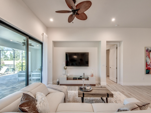 Luxury Cape Coral Vacation Villa with Boat Dock