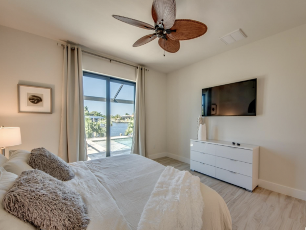 Luxury Cape Coral Vacation Villa with Boat Dock