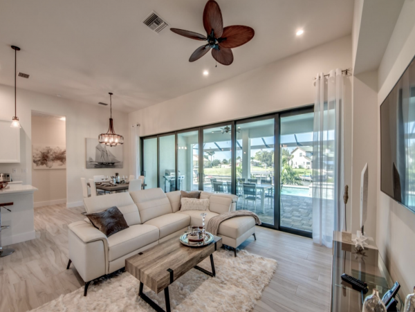 Luxury Cape Coral Vacation Villa with Boat Dock