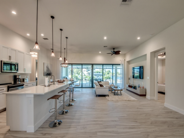 Luxury Cape Coral Vacation Villa with Boat Dock