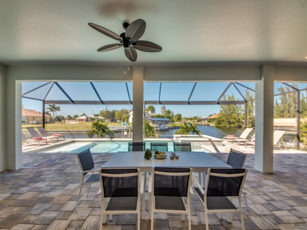 Luxury Cape Coral Vacation Villa with Boat Dock