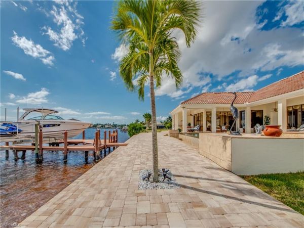 Cape Coral Luxury Vacation Rental Gulf Access Waterfront Estate