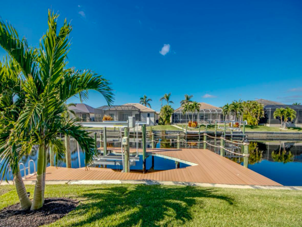 Stunning Gulf Access Home with Pool and Sunset Views
