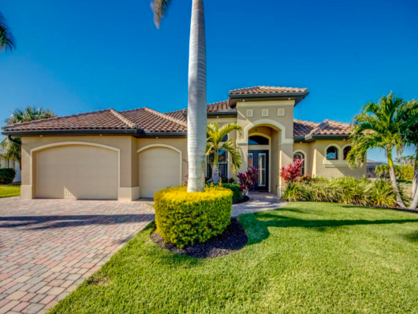 Stunning Gulf Access Home with Pool and Sunset Views