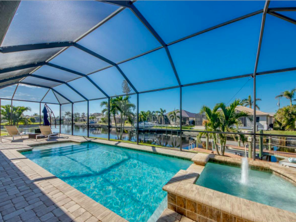 Stunning Gulf Access Home with Pool and Sunset Views