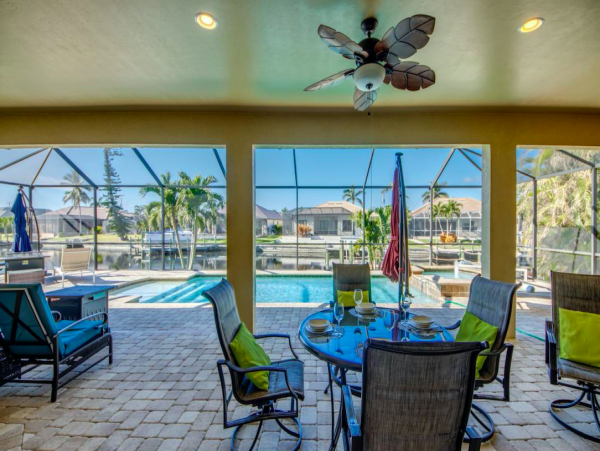Stunning Gulf Access Home with Pool and Sunset Views
