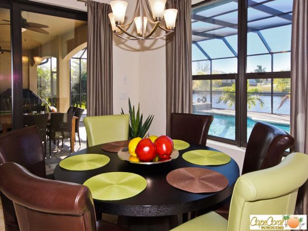 Cape Coral 4 Bedroom Pool Home with Dock