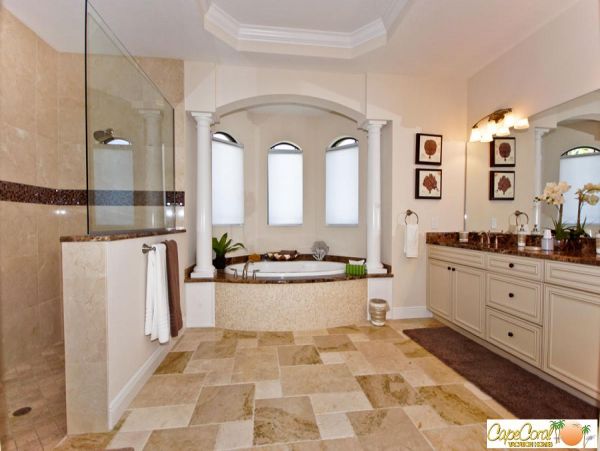 Cape Coral 4 Bedroom Pool Home with Dock