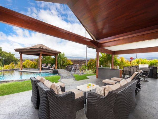 Over 10,000 sq ft of Luxury Vacation Villa is one Level Truly Magnificent