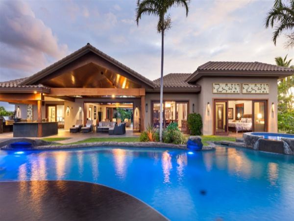 Over 10,000 sq ft of Luxury Vacation Villa is one Level Truly Magnificent