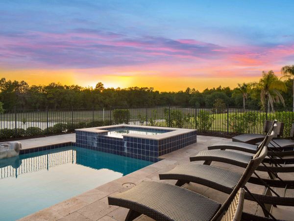 Reunion Luxury Vacation Pool Home Twelve Bedroom