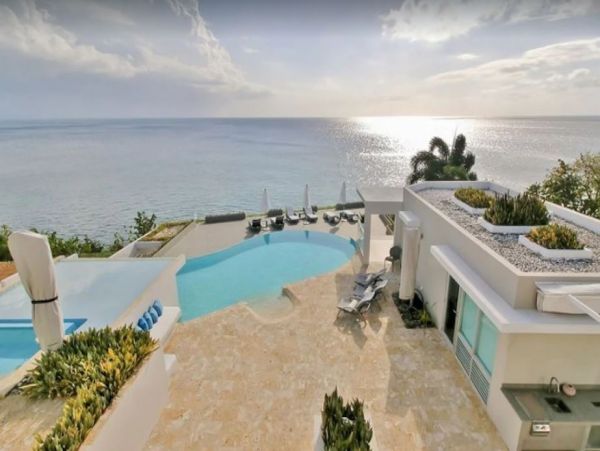 On Beach Puerto Rico luxury Villa Private Movie Screening  Private Beach