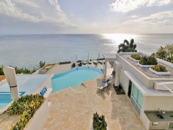 On Beach Puerto Rico luxury Villa Private Movie Screening  Private Beach