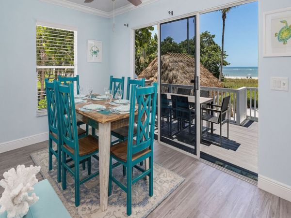 Right On The Beach 4 Bedroom Home on Fort Myers Beach