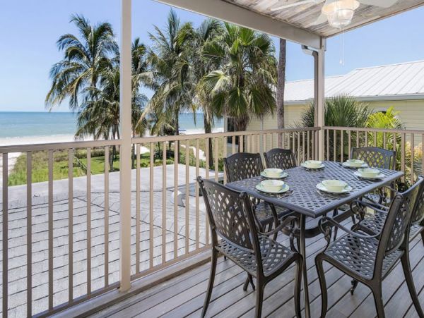 Right On The Beach 4 Bedroom Home on Fort Myers Beach