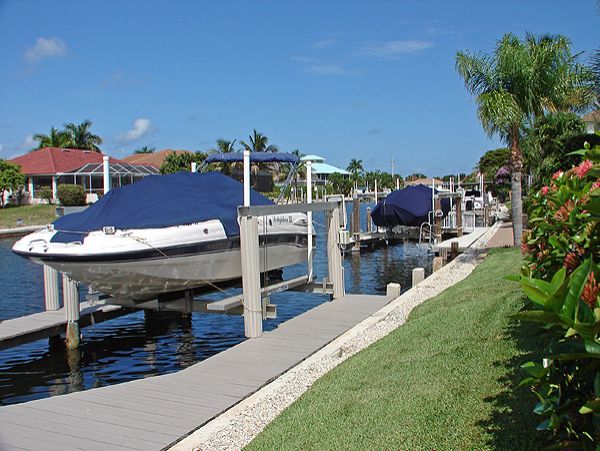 Marco Island Canal Front Three Bedroom Vacation Home