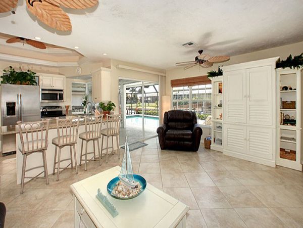Marco Island Canal Front Three Bedroom Vacation Home