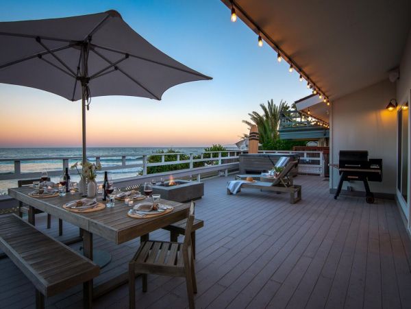 Carpinteria Oceanfront 2 Bedroom Luxury Home