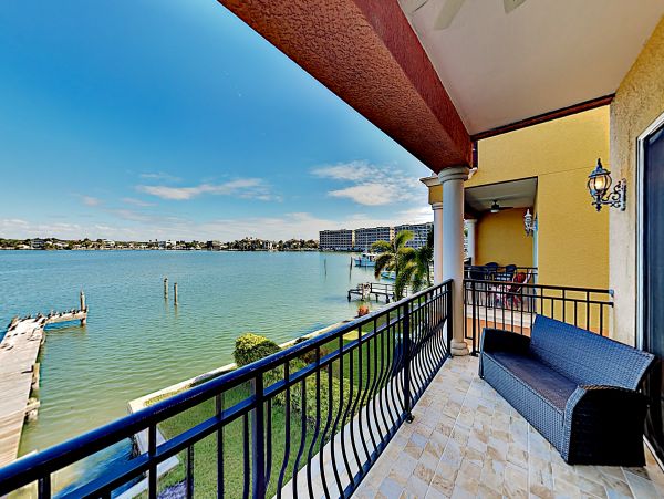 Intracoastal Waterway Front Home in Redington Shores