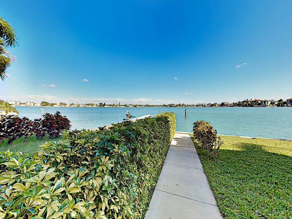 Intracoastal Waterway Front Home in Redington Shores