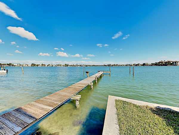 Intracoastal Waterway Front Home in Redington Shores