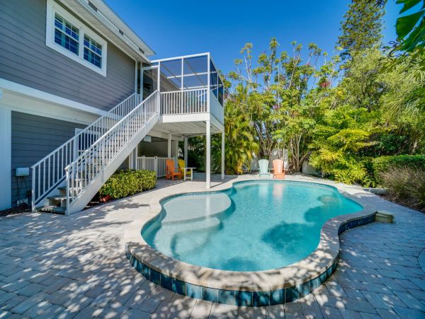 Water Views Anna Maria Island Vacation Pool Home