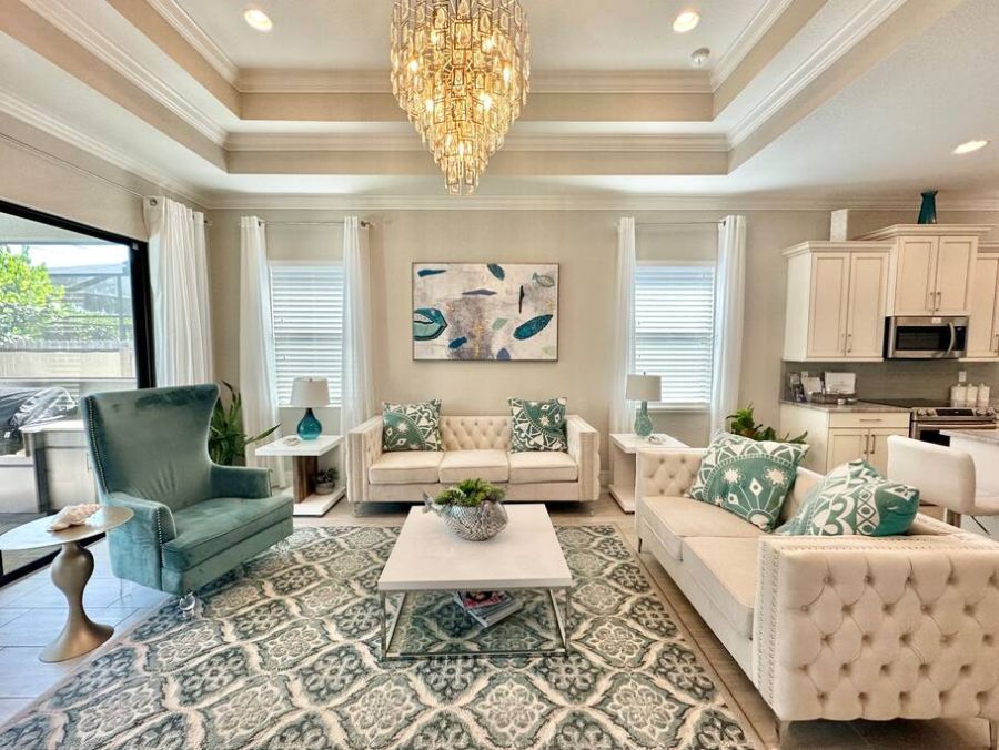 Short Walk to Beach Naples Three Bedroom + Den Vacation Home