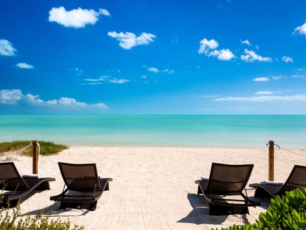 Seafront Six Bedroom Rental Home in Turks and Caicos