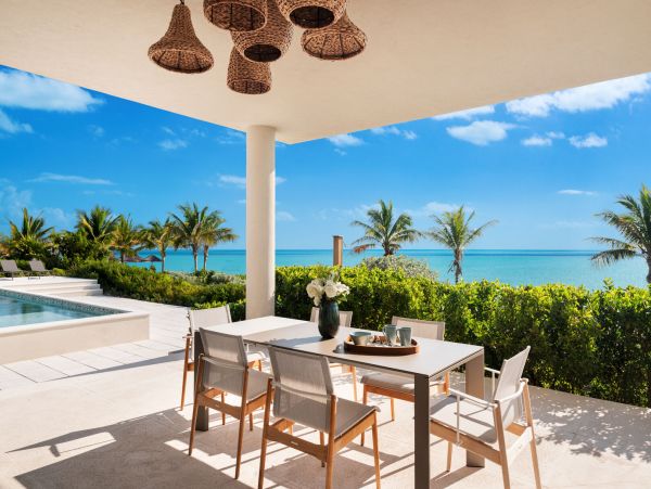 Seafront Six Bedroom Rental Home in Turks and Caicos