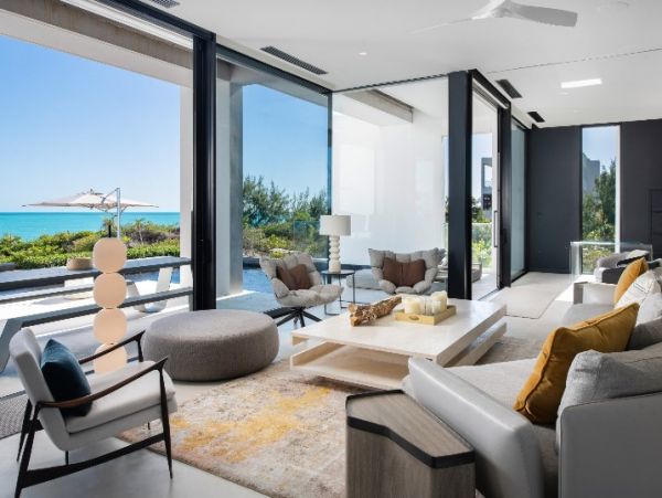 On Beach Turks and Caicos Vacation Home + Guests House Sleeps 16
