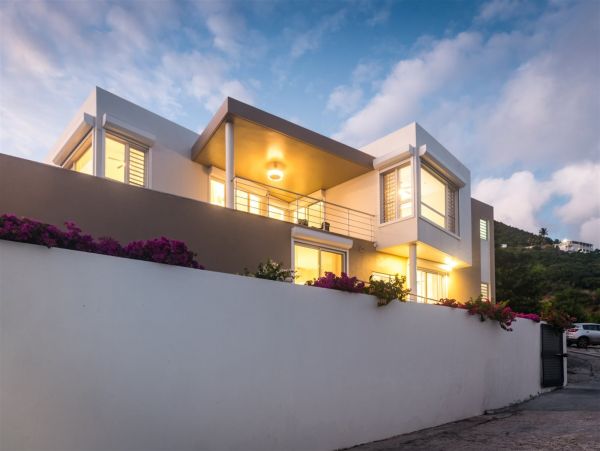 St. Martin Three Bedroom Pool Home with Sprawling Ocean & Bay Views