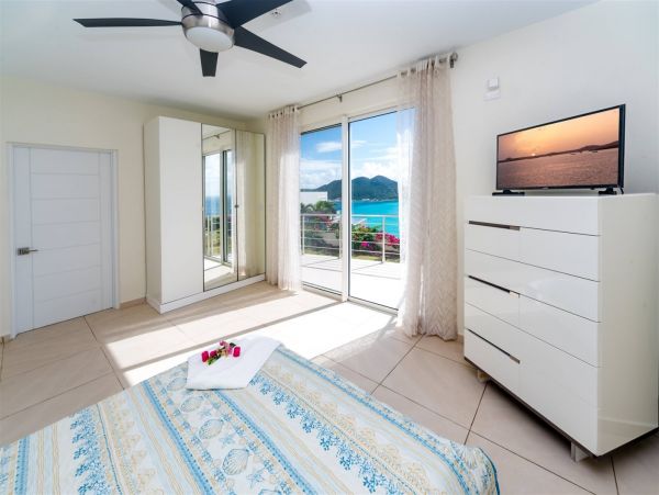 St. Martin Three Bedroom Pool Home with Sprawling Ocean & Bay Views