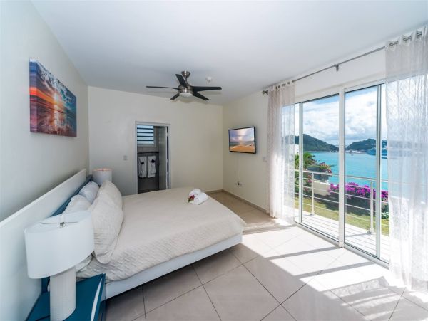St. Martin Three Bedroom Pool Home with Sprawling Ocean & Bay Views