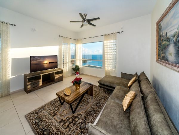 St. Martin Three Bedroom Pool Home with Sprawling Ocean & Bay Views